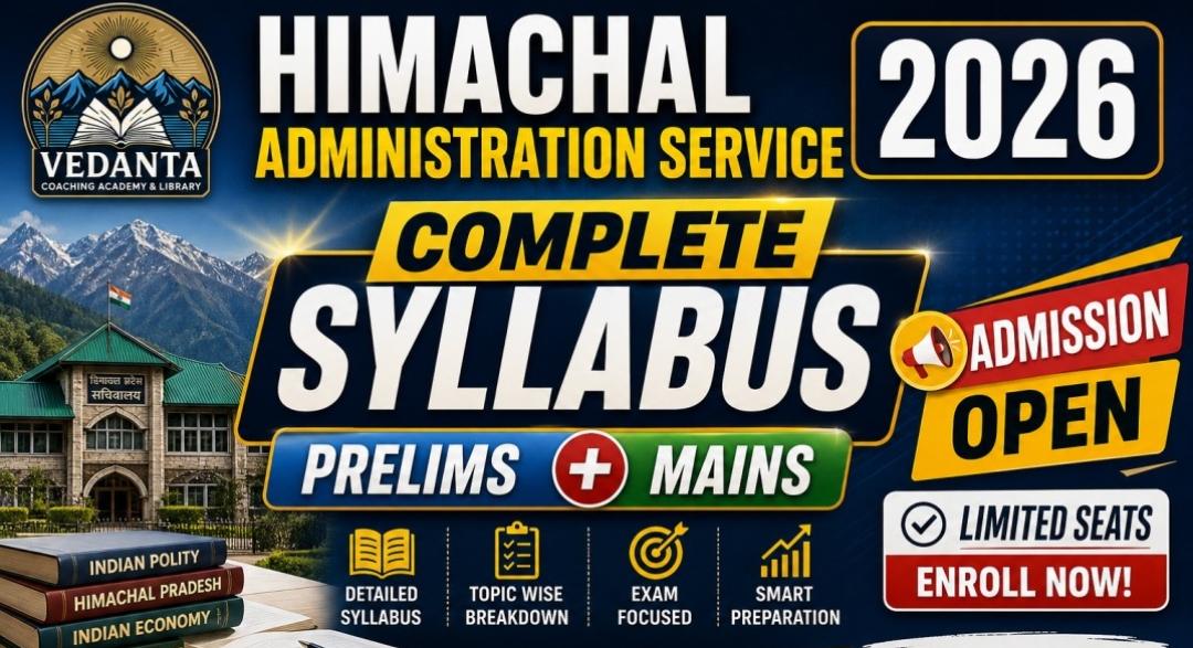 HAS 2026 - Complete Syllabus Pre+Mains 